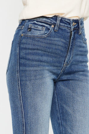 Diana High Rise Flare Jeans in Medium Wash