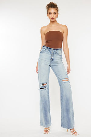 Take Me Back to the 90s Flare Jeans
