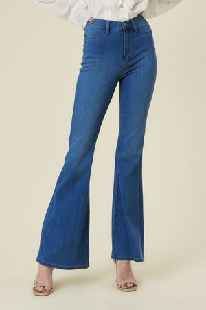 Hug Your Curves Flare Jeans