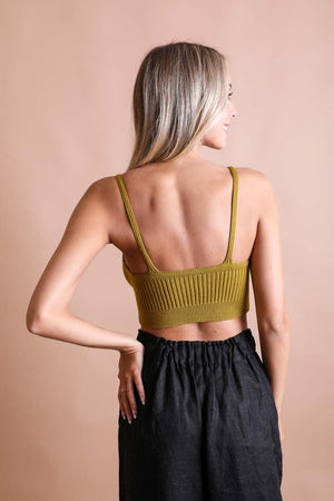 Relax & Unwind Contour Ribbed Brami Top in Assorted Colors