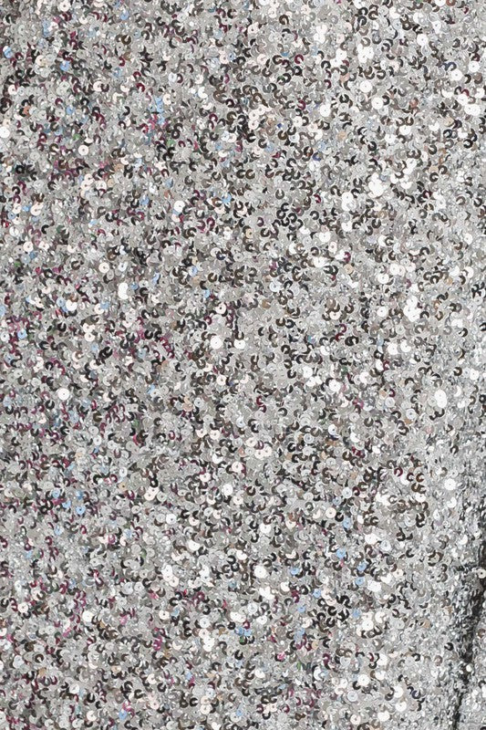 Silver Lining Sequin Mini Dress