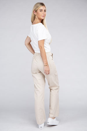 Keeping It Cool & Casual Cargo Pants in Black & Khaki