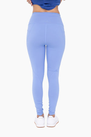 Wide Band High Rise Leggings in a Variety of Colors