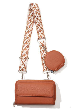 Clip Pouch Crossbody Bag in Assorted Colors