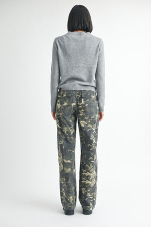 Incog-Chic Camo Straight Leg Pants