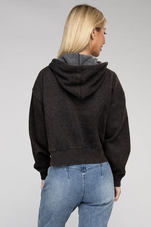 Cozy Acid Wash Fleece Drawstring Hoodie in a Variety of Colors