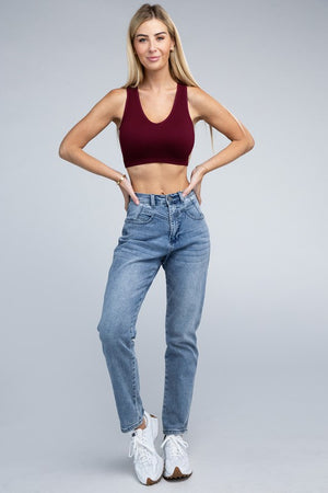 Essential Ribbed Cropped Tank Top in Assorted Colors