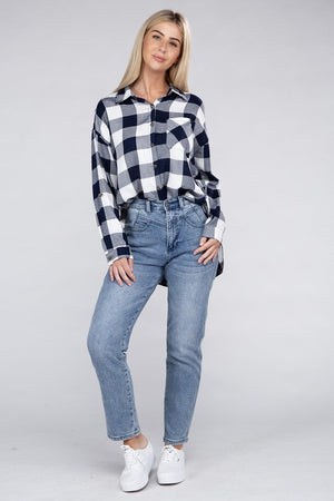 Countryside Plaid Flannel Shirt in Assorted Colors