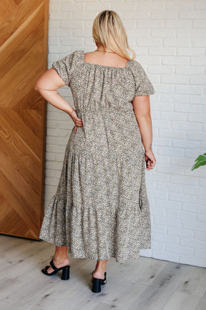 Glimpses of You Sweetheart Neckline Maxi Dress