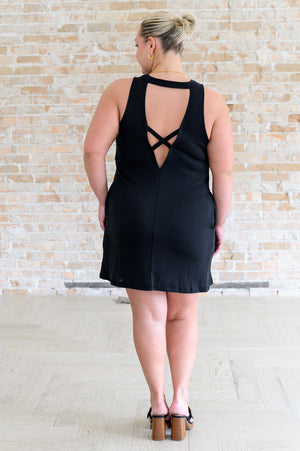 Captivating Crisscross Cut Out Back Dress