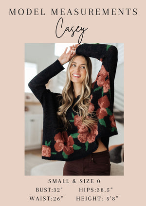 Blooming Beauty Floral Sweater