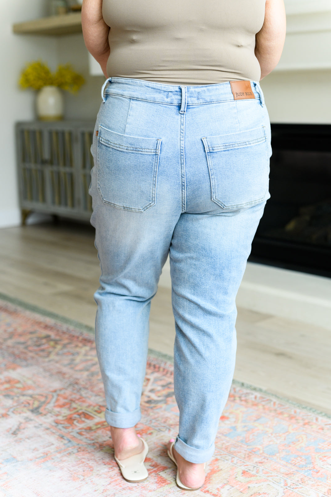 Kinsley Vintage Wash Denim Joggers