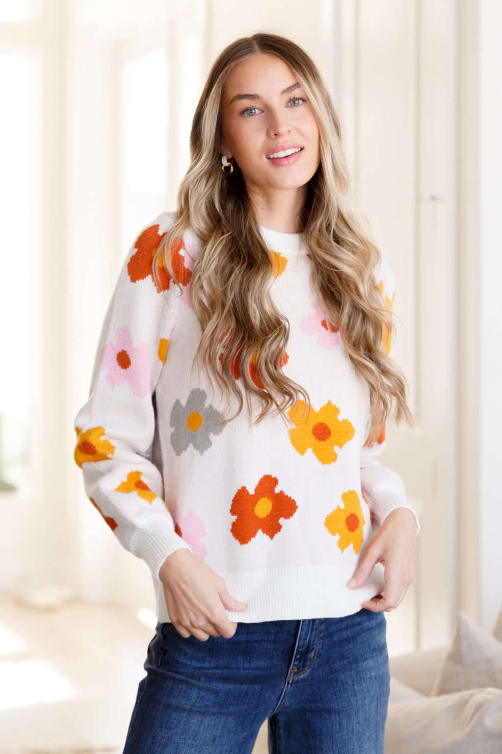 Blooming Beauty Floral Sweater