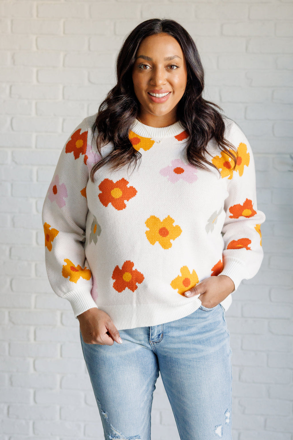 Blooming Beauty Floral Sweater