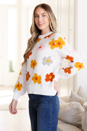 Blooming Beauty Floral Sweater