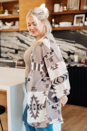 Pueblo Charm Blanket Kimono