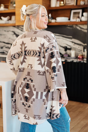 Pueblo Charm Blanket Kimono