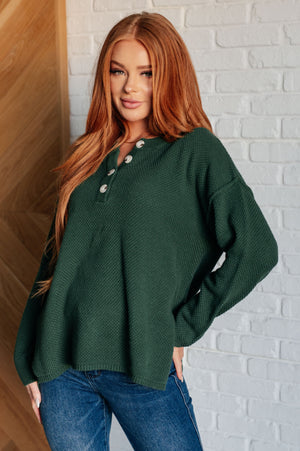 Everyday Ease Henley Sweater