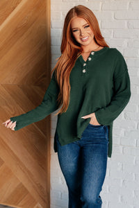 Everyday Ease Henley Sweater