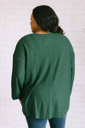 Next Chapter V-Neck Top in Green