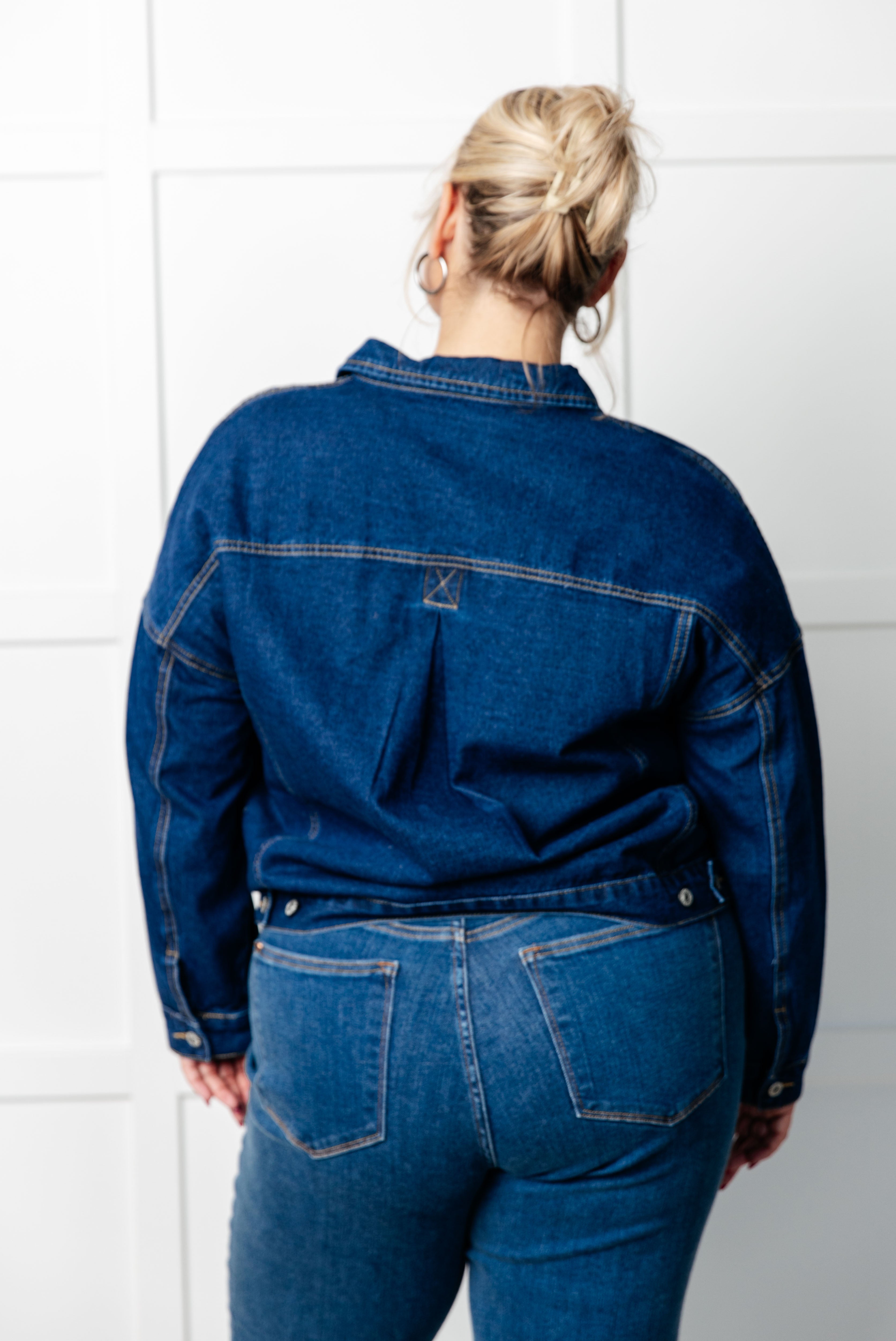 First Impression Oversized Denim Jacket