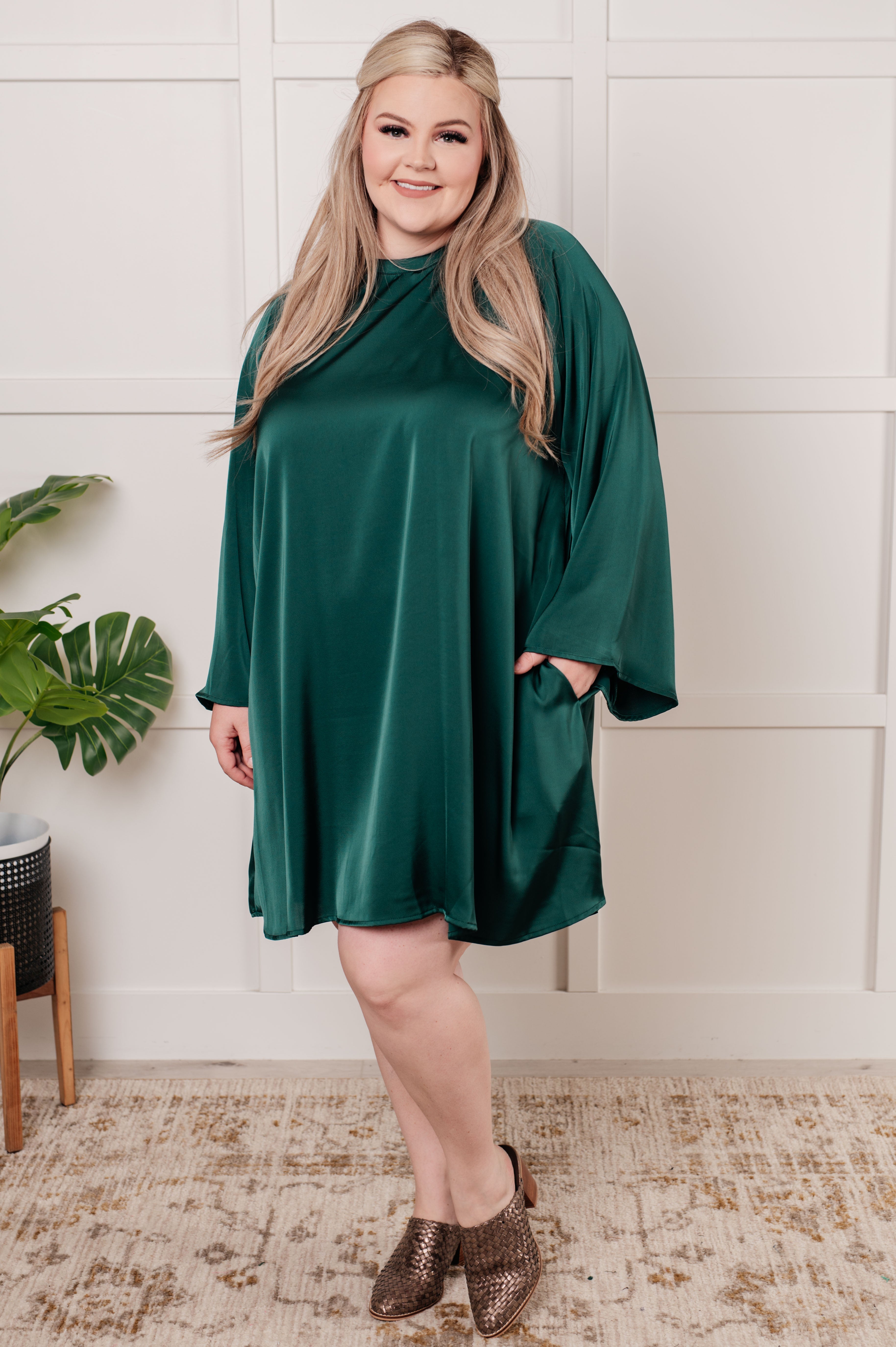 Pure Grace Satin Dress