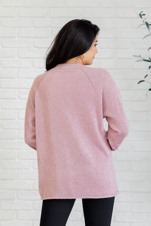 Soft Serenity Long Sleeve Tee in Light Rose