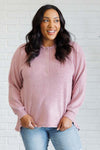 Soft Serenity Long Sleeve Tee in Light Rose