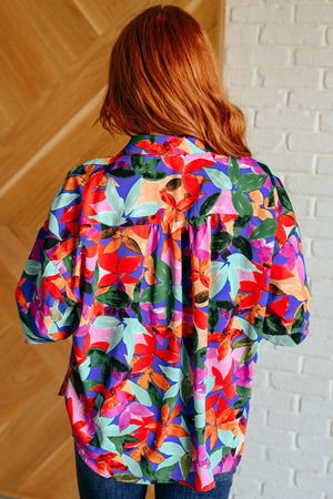 Secret Garden Button Up Blouse