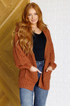 Everyday Elegance Cardigan in Chestnut