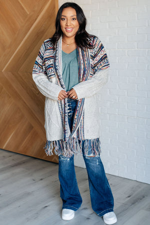 Charmed Life Fringe Cardigan