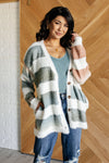 Warm & Fuzzy Ombre Striped Cardigan