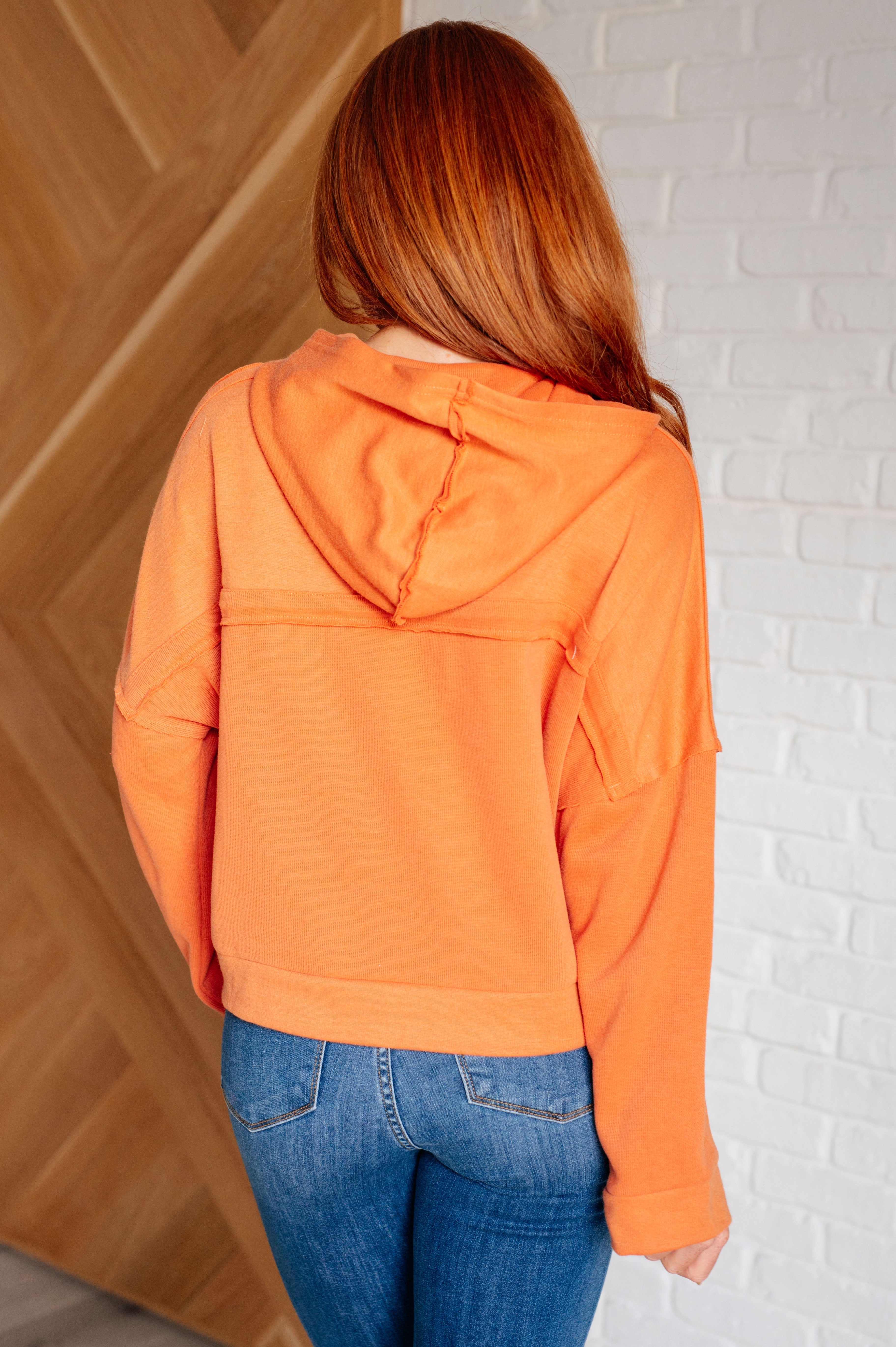 Classic Crush Hoodie in Orange