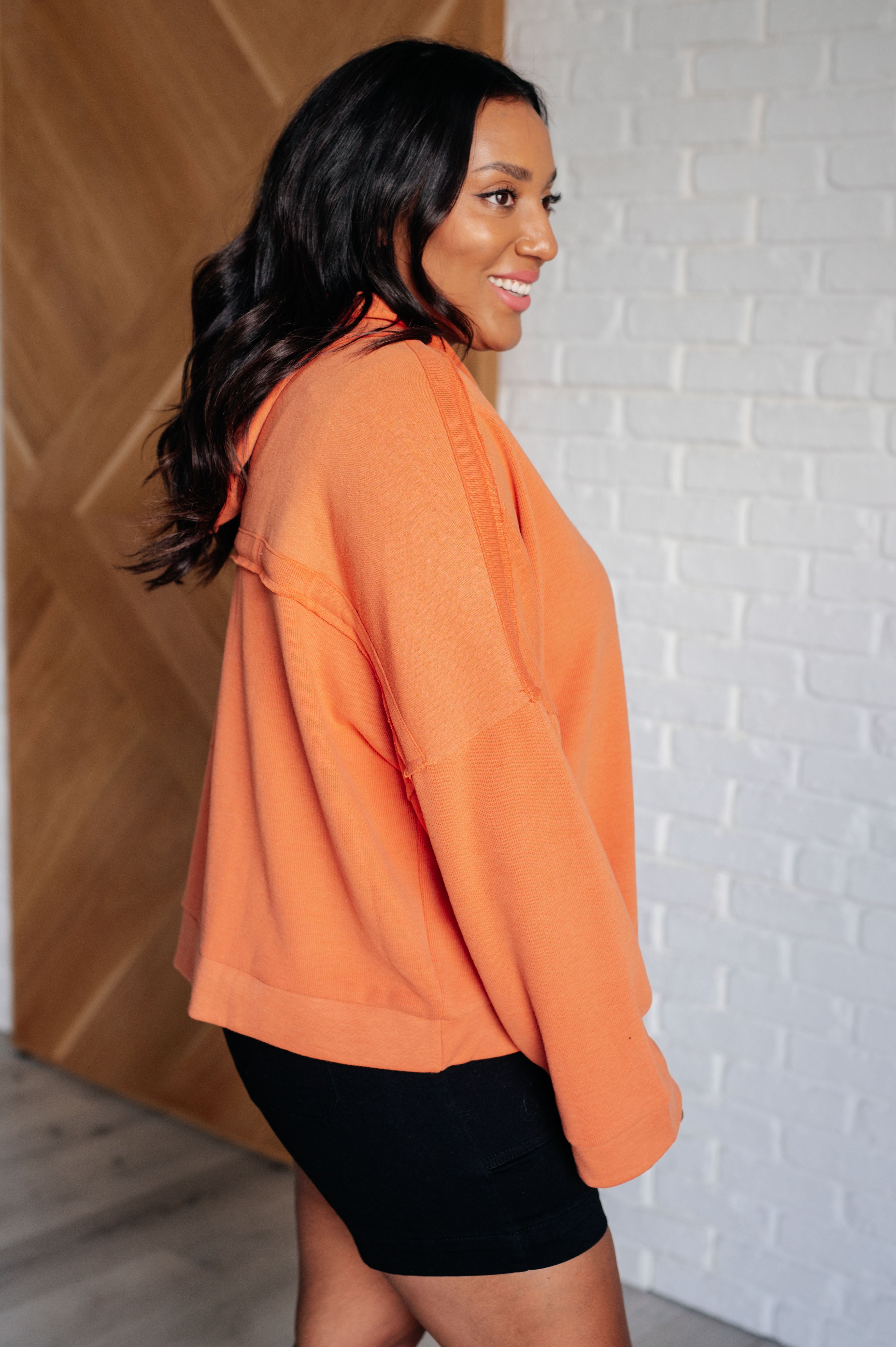 Classic Crush Hoodie in Orange