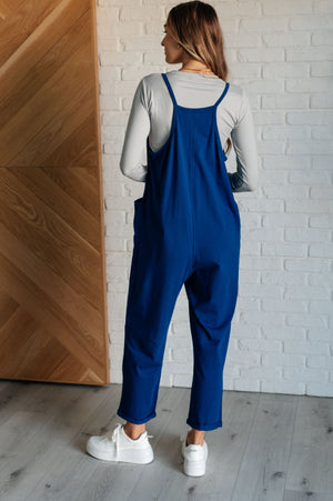 Everyday Style Jumpsuit in Light Navy