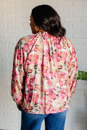 Full Bloom Floral Blouse