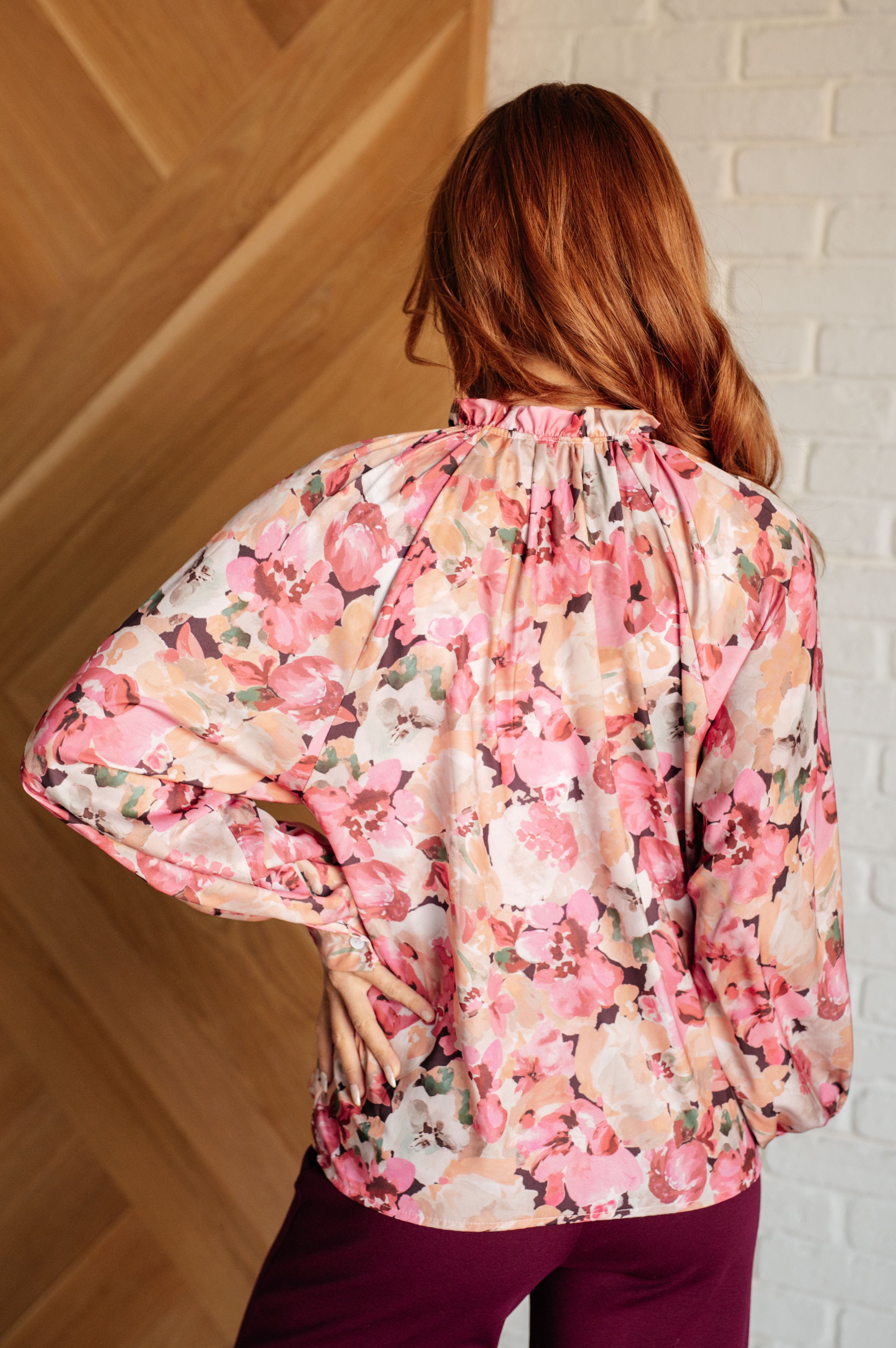 Full Bloom Floral Blouse