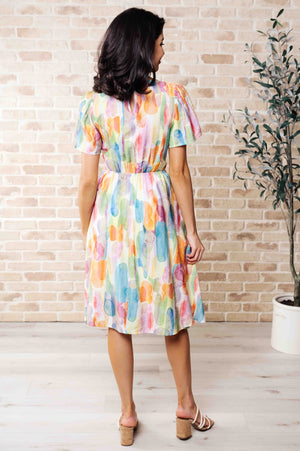 Gather 'Round Midi Dress