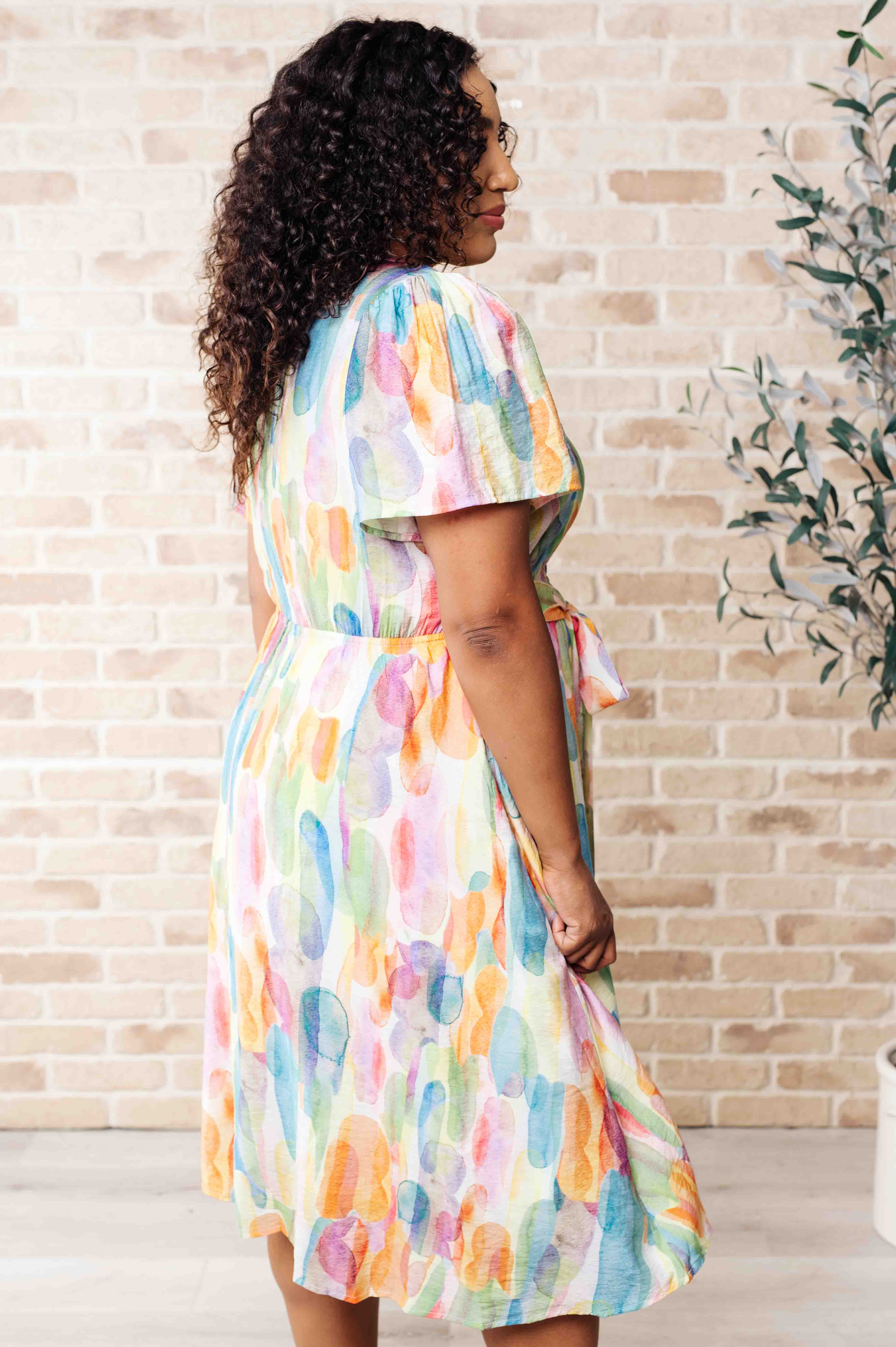 Gather 'Round Midi Dress