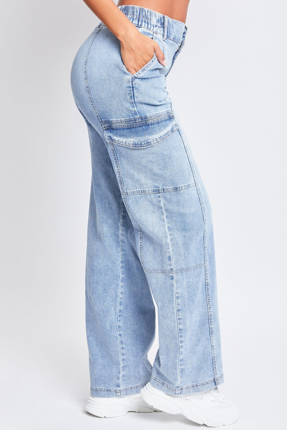 Epic High-Rise Straight Cargo Jeans