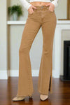 Show Off Your Boots Side Slit Flare Jeans