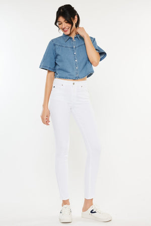 Aneesa High Rise Ankle Skinny Jeans