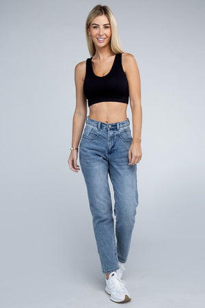 Essential Ribbed Cropped Tank Top in Assorted Colors