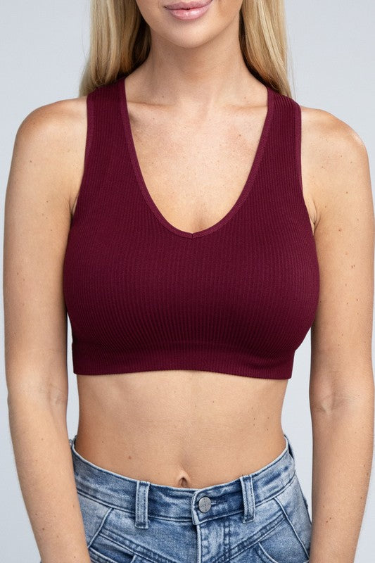 Essential Ribbed Cropped Tank Top in Assorted Colors