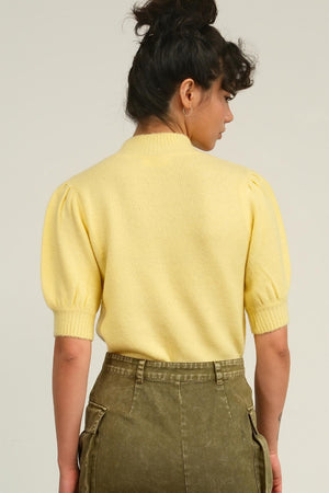 Keep It Short Puff Sleeve Sweater