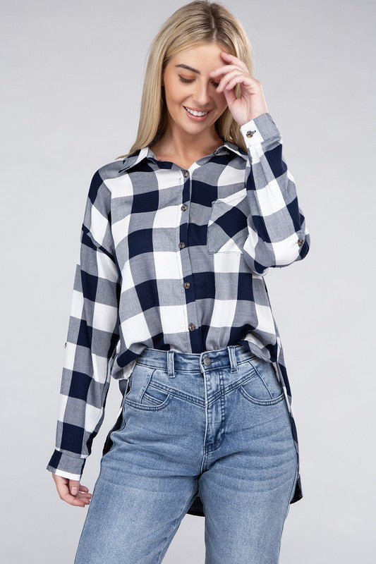 Countryside Plaid Flannel Shirt in Assorted Colors