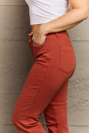 Olivia Mid Rise Slim Bootcut Jeans