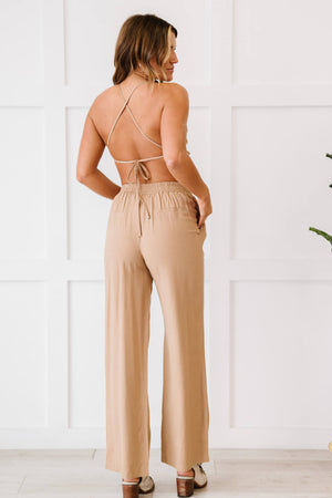 Sassy Vibes Two-Piece Set in Mocha