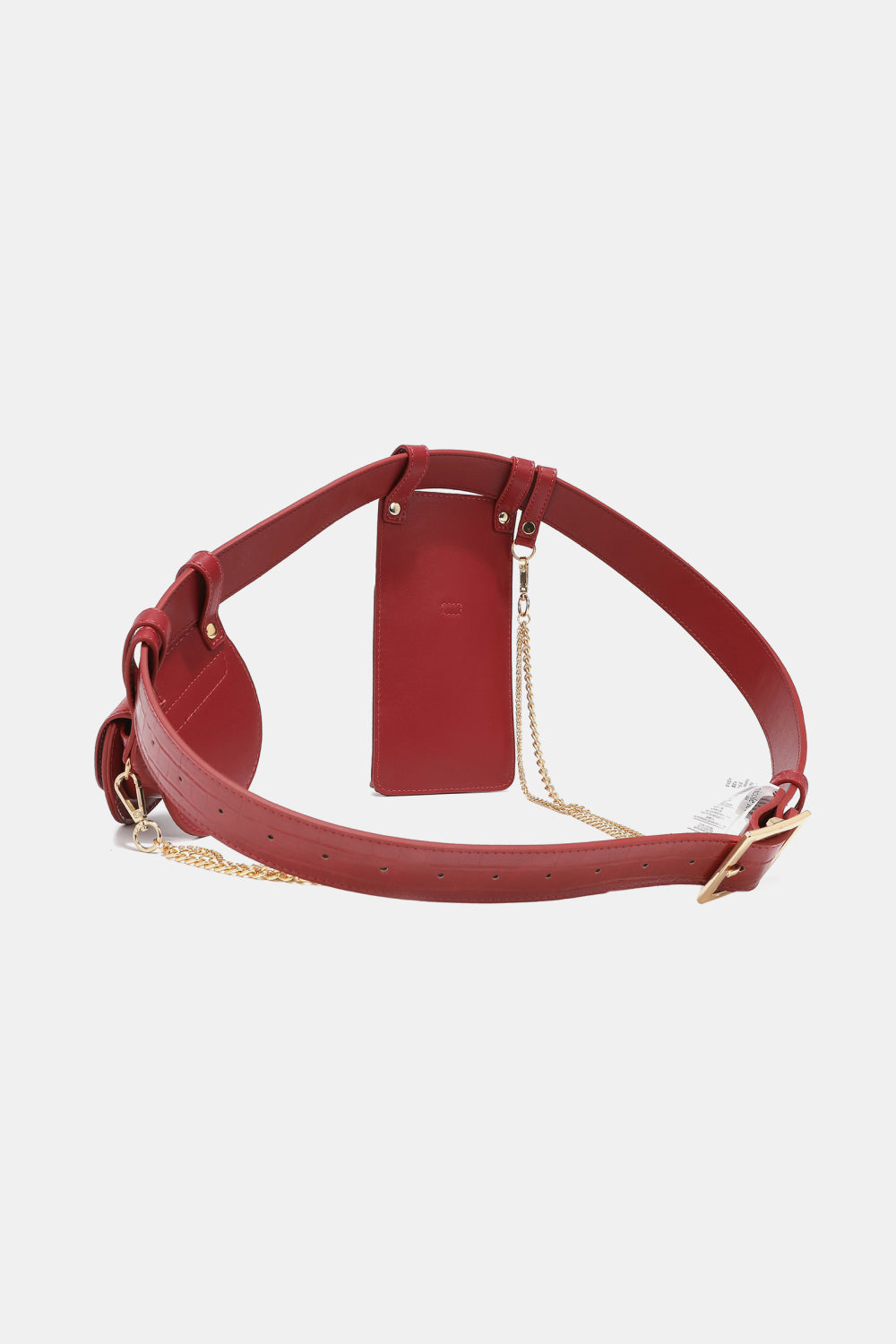 Ariella Belt Bag in Black, Chestnut, Olive & Red