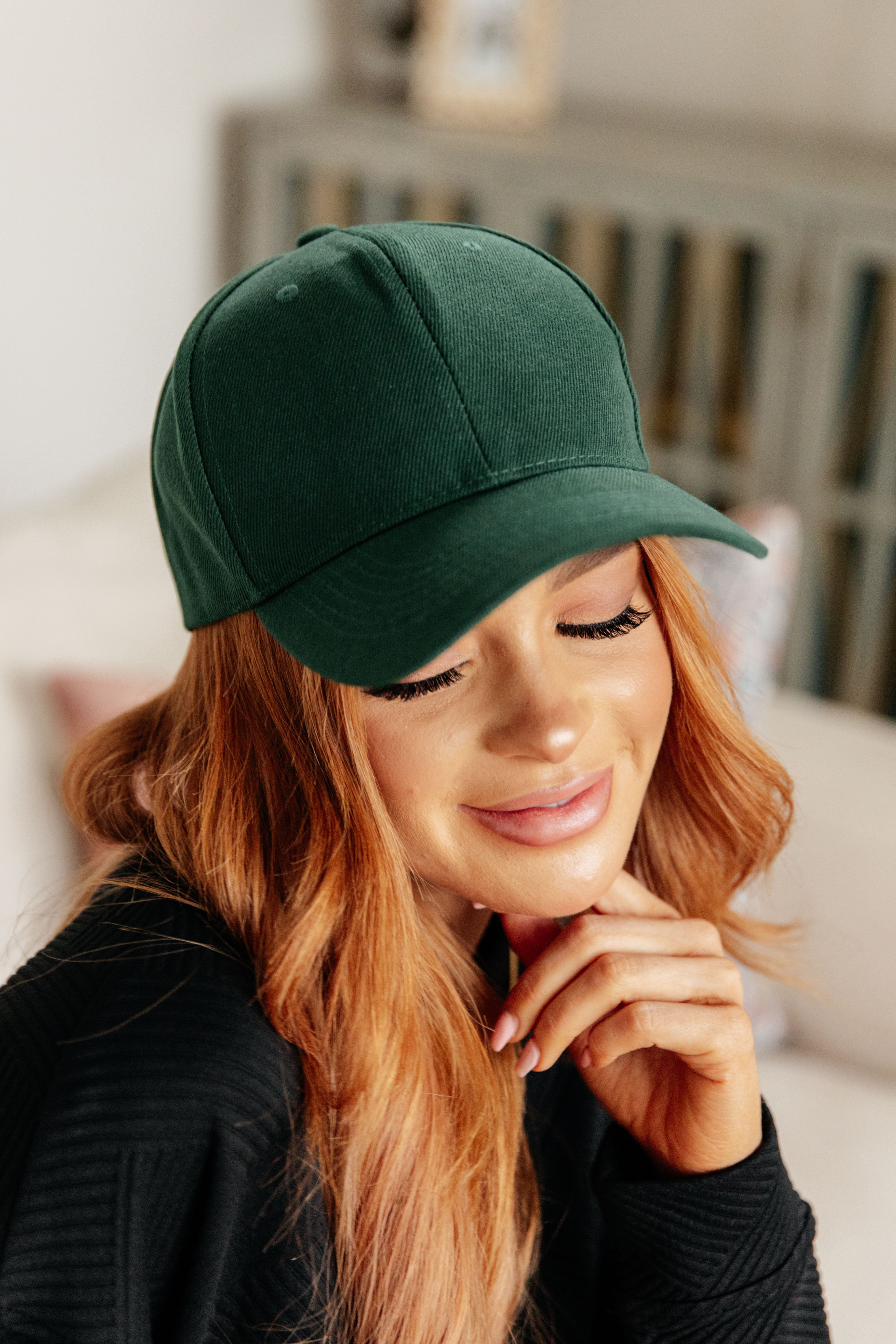 Bad Hair Days Begone Ball Cap in Green